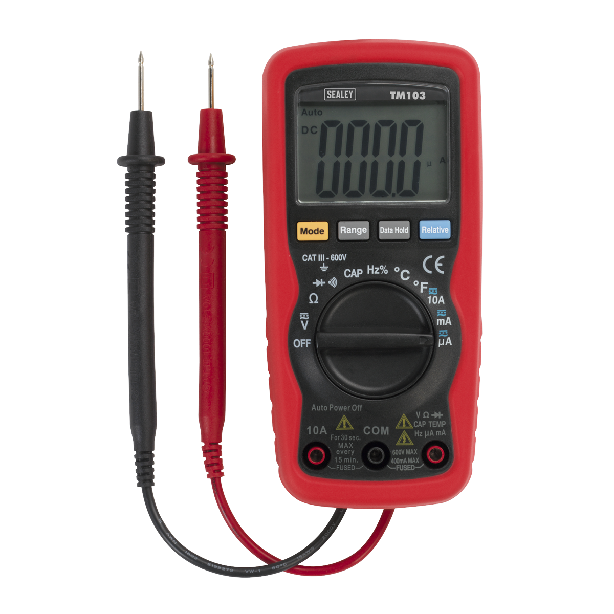 Professional Auto-Ranging Digital Multimeter - 11-Function