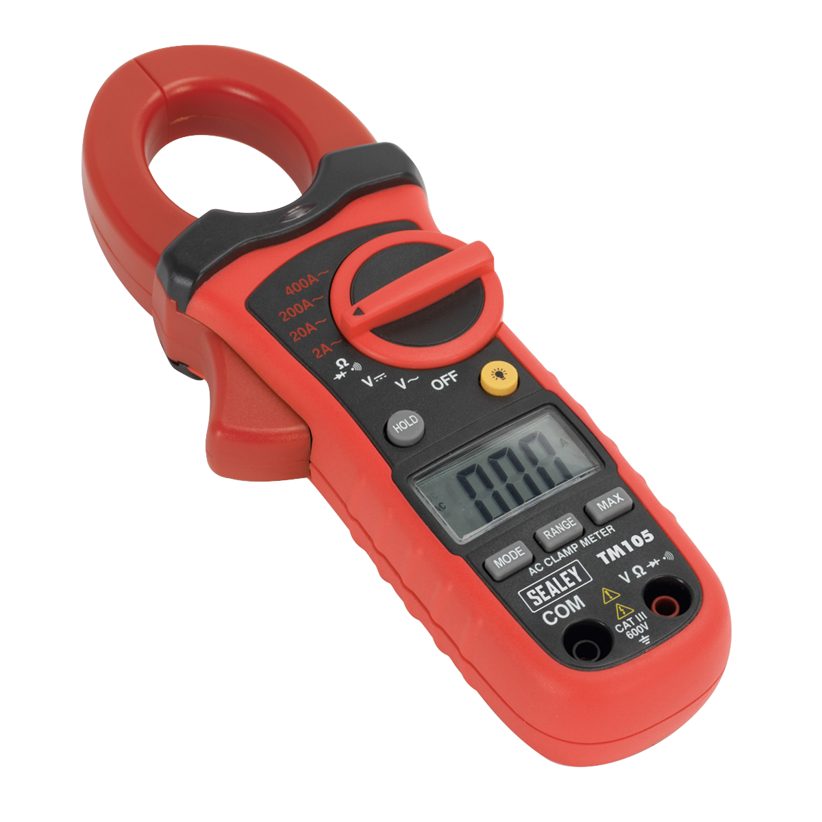 Professional Auto-Ranging Digital Clamp Meter NCVD - 6-Function