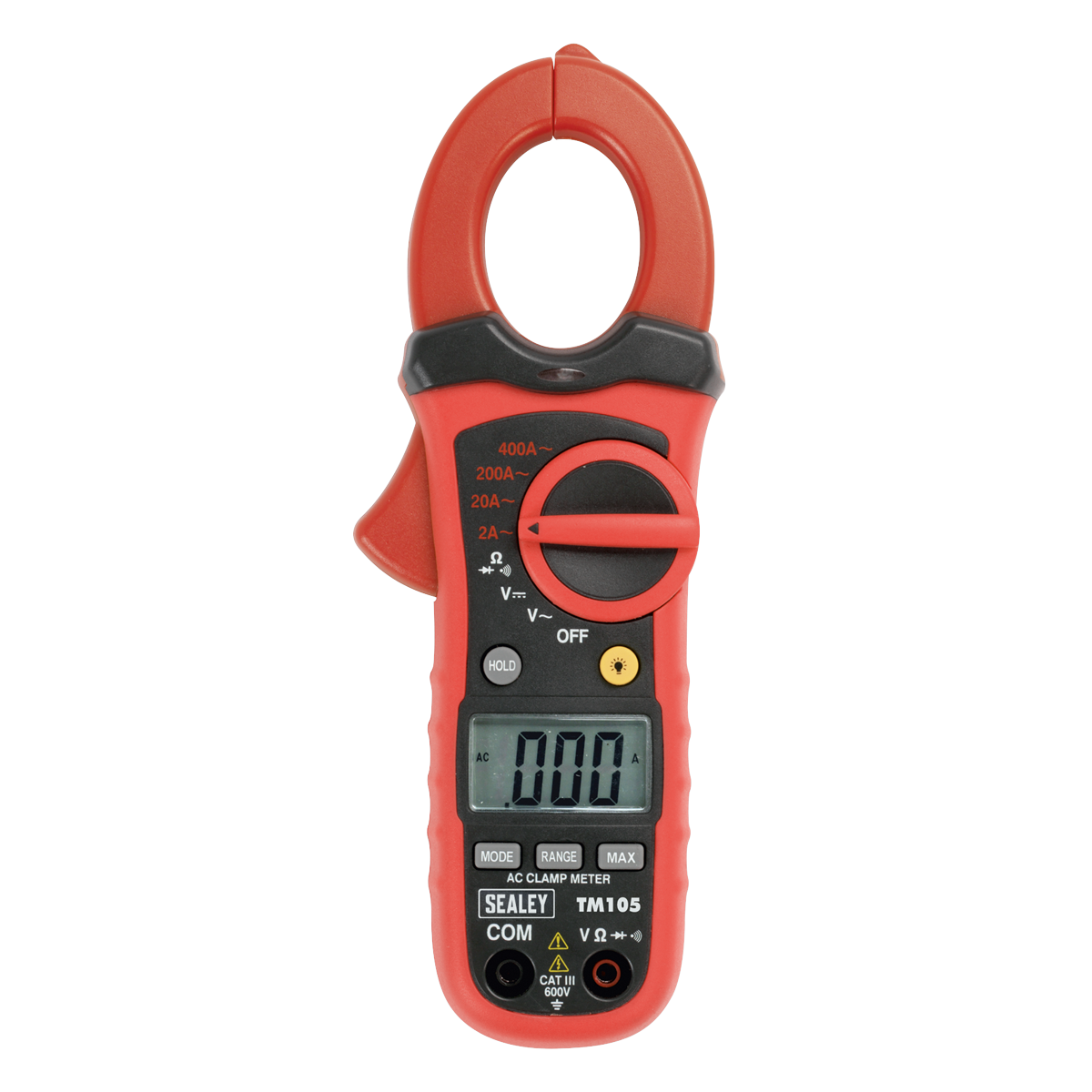 Professional Auto-Ranging Digital Clamp Meter NCVD - 6-Function