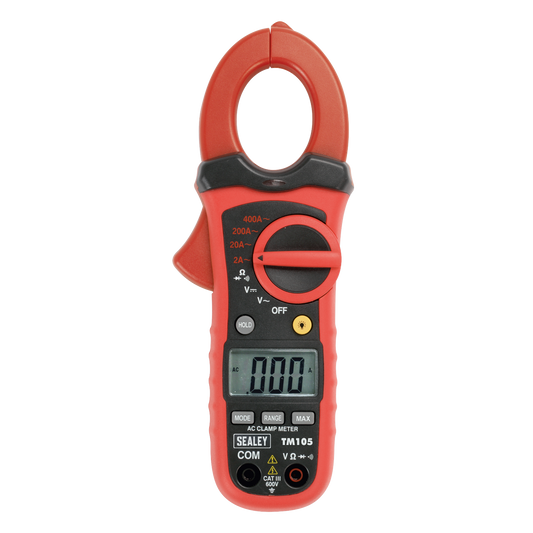 Professional Auto-Ranging Digital Clamp Meter NCVD - 6-Function