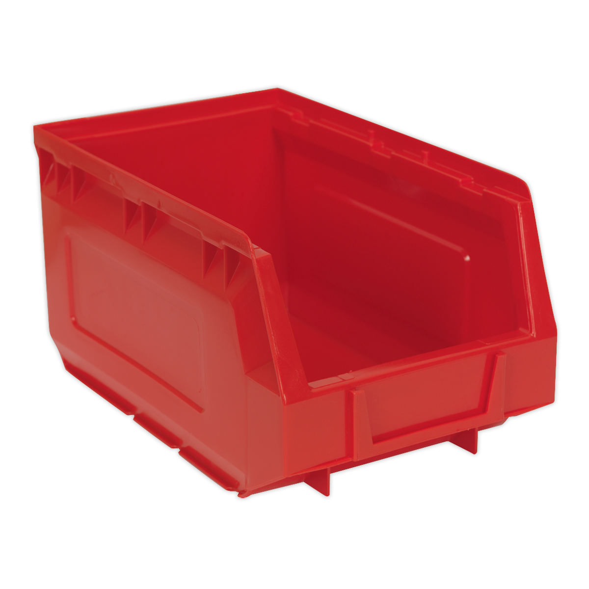 Plastic Storage Bin 150 x 240 x 130mm - Red Pack of 24