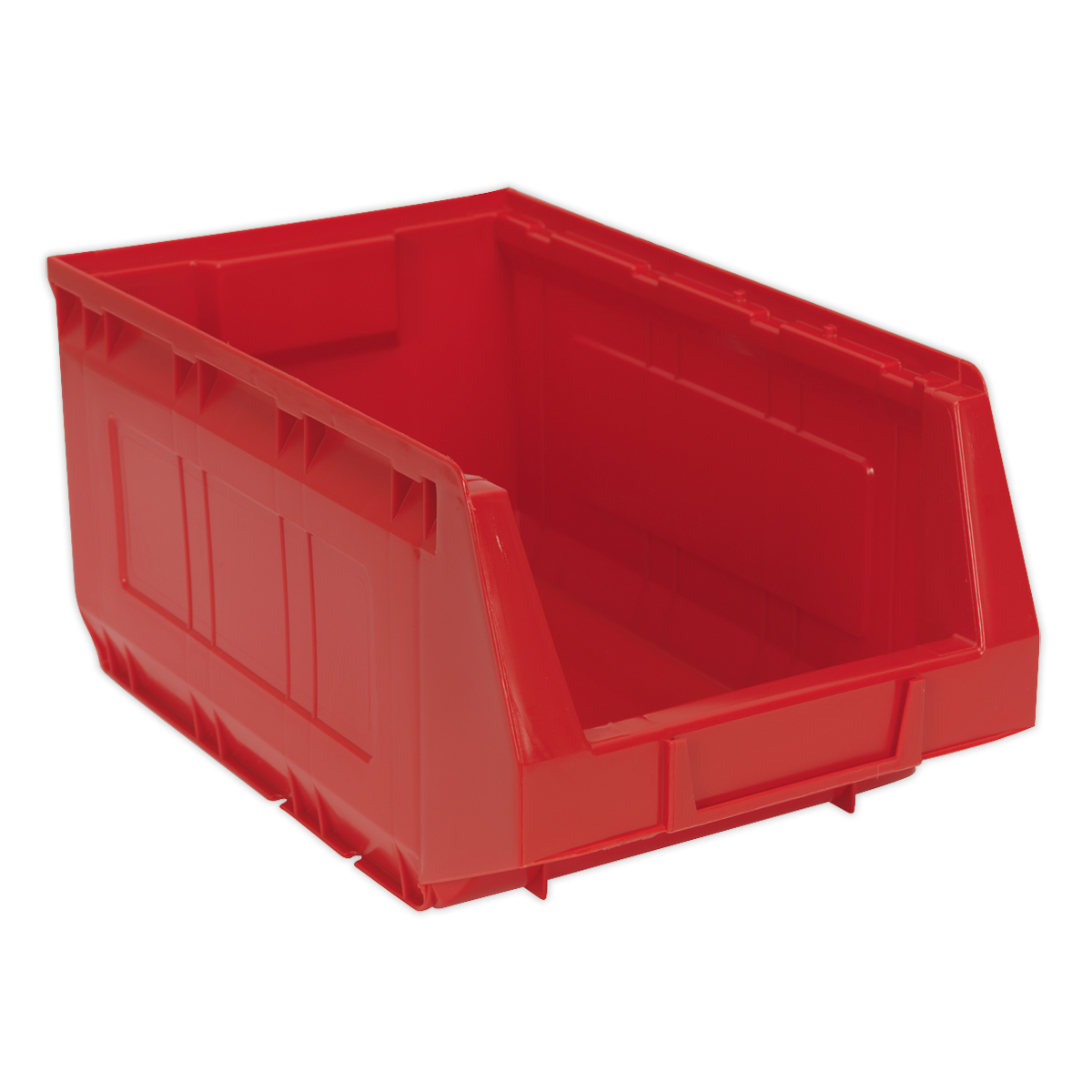 Plastic Storage Bin 210 x 355 x 165mm - Red Pack of 12