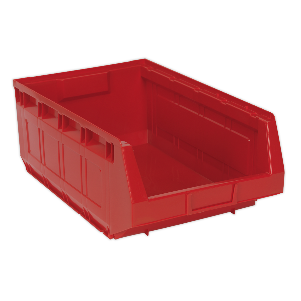 Plastic Storage Bin 310 x 500 x 190mm - Red Pack of 6