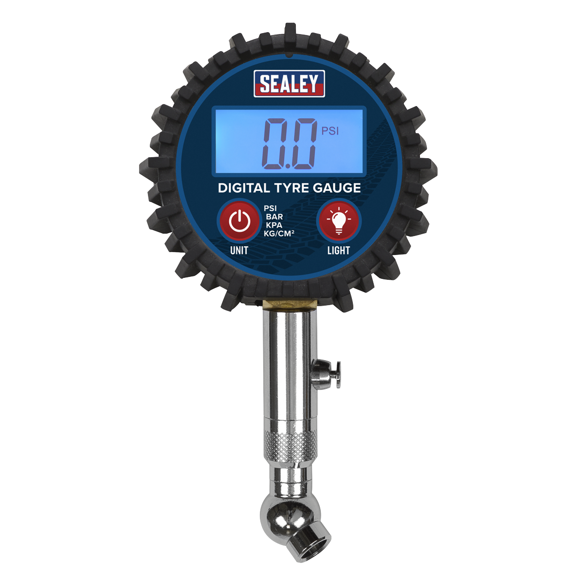 Digital Tyre Pressure Gauge with Swivel Head & Quick Release