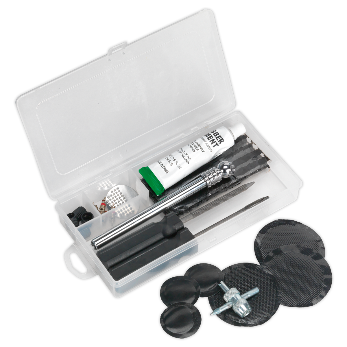 Temporary Puncture Repair & Service Kit