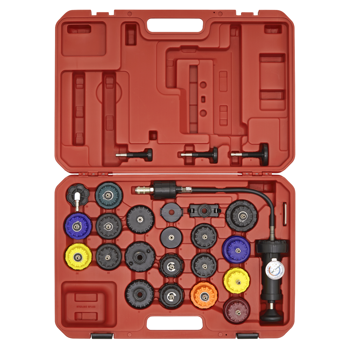 Cooling System Pressure Test Kit 25pc