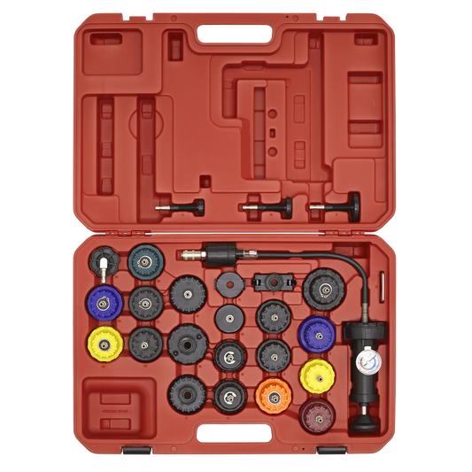 Cooling System Pressure Test Kit 25pc