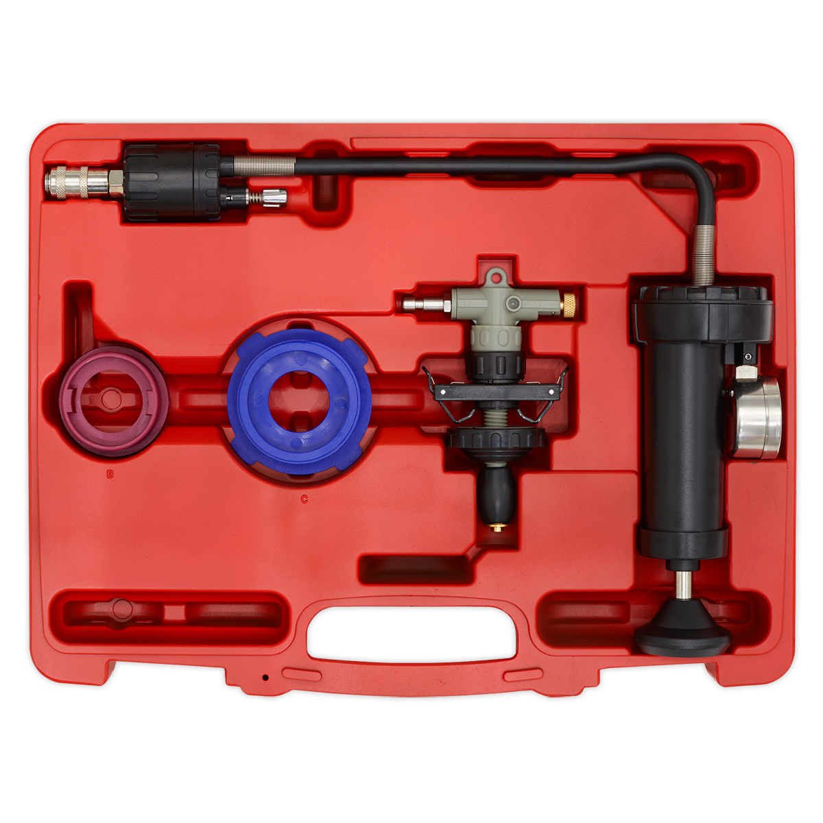 Cooling System Pressure Test Kit 4pc