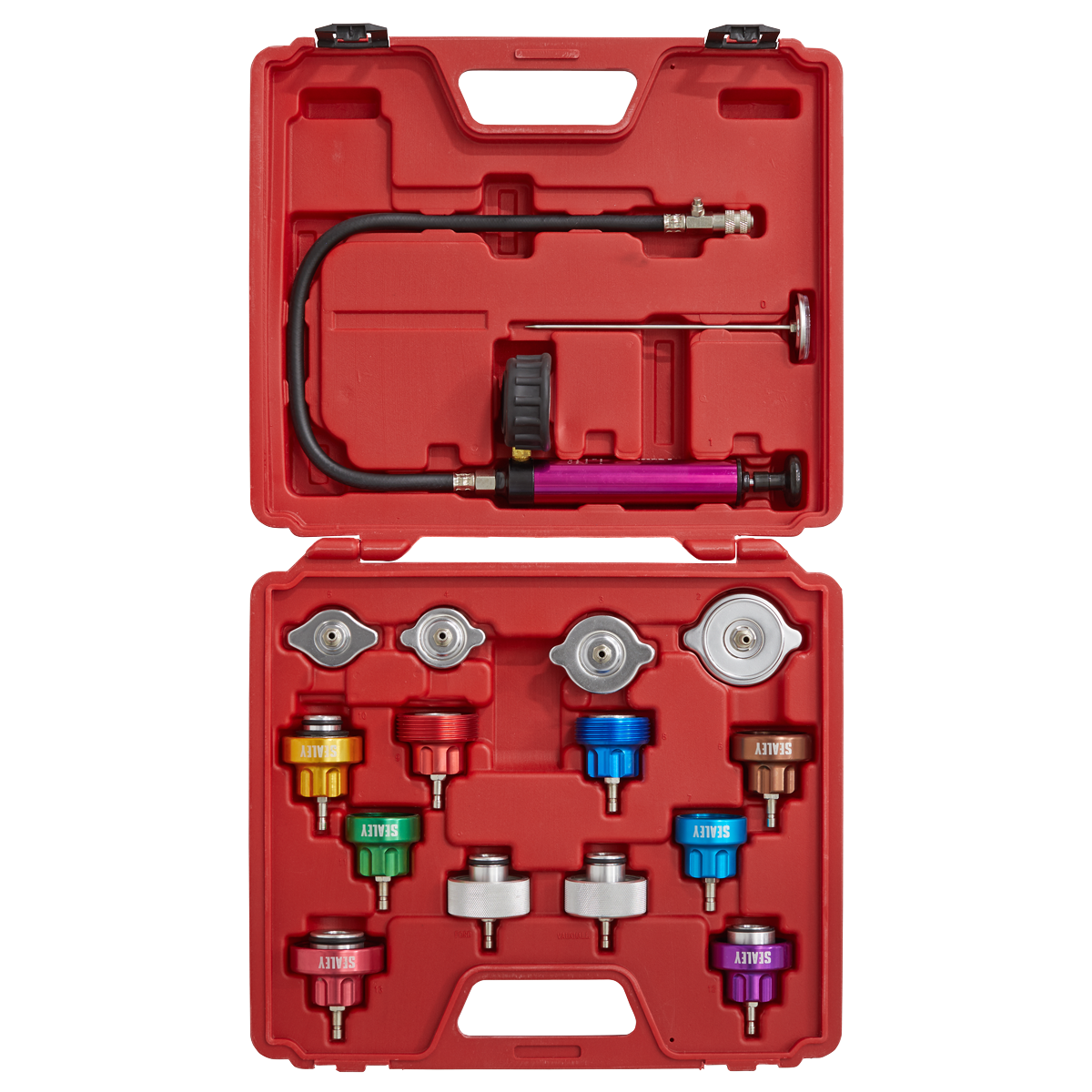 Cooling System Pressure Test Kit 16pc