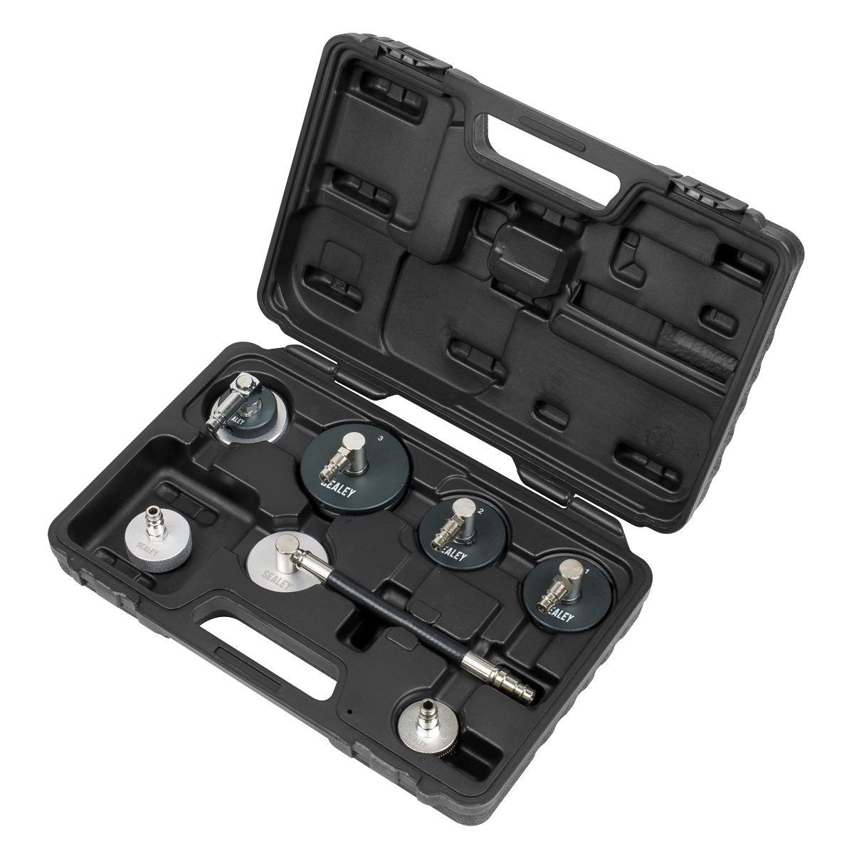 7pc Brake & Clutch Pressure Bleeder Cap Set