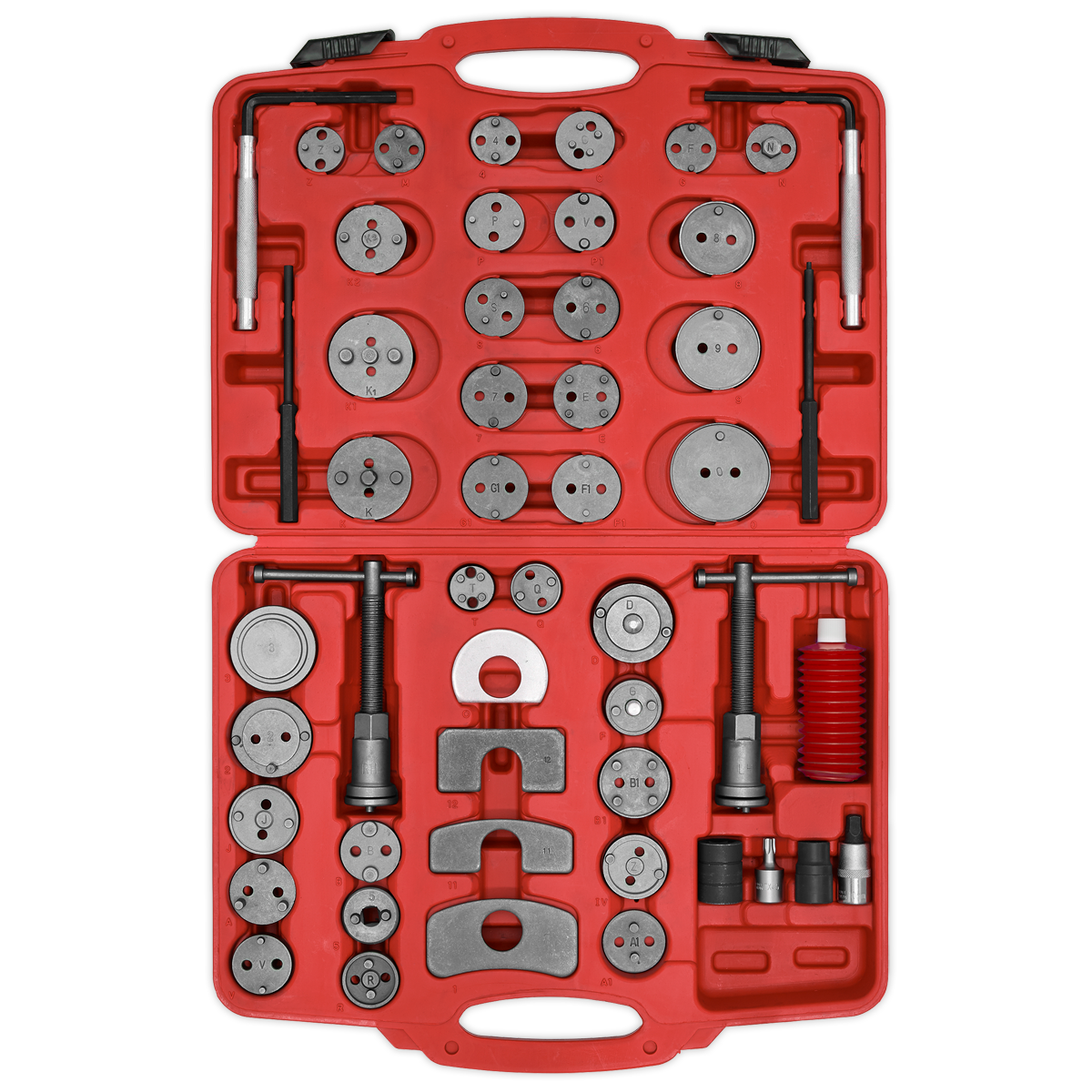 Brake Piston Wind-Back Tool Kit 50pc