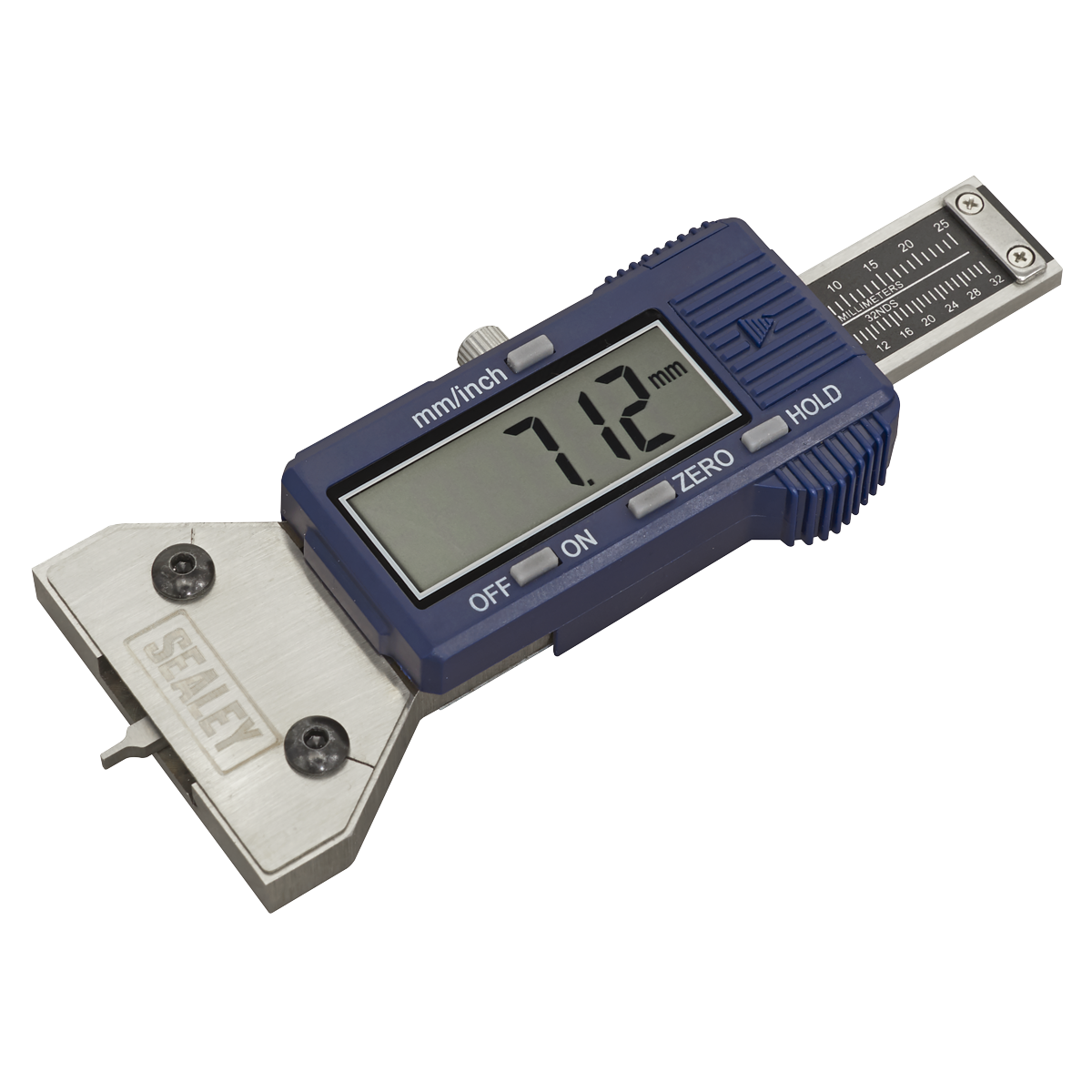 Digital Tyre Tread Depth Gauge - Pin Tip