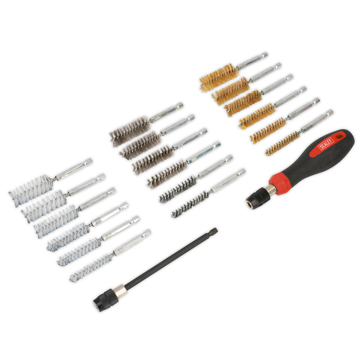 Cleaning & Decarbonising Brush Set 20pc