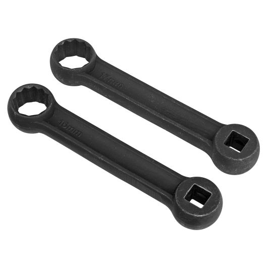 Mercedes Benz Engine Mount Spanner 16 & 17mm 2pc