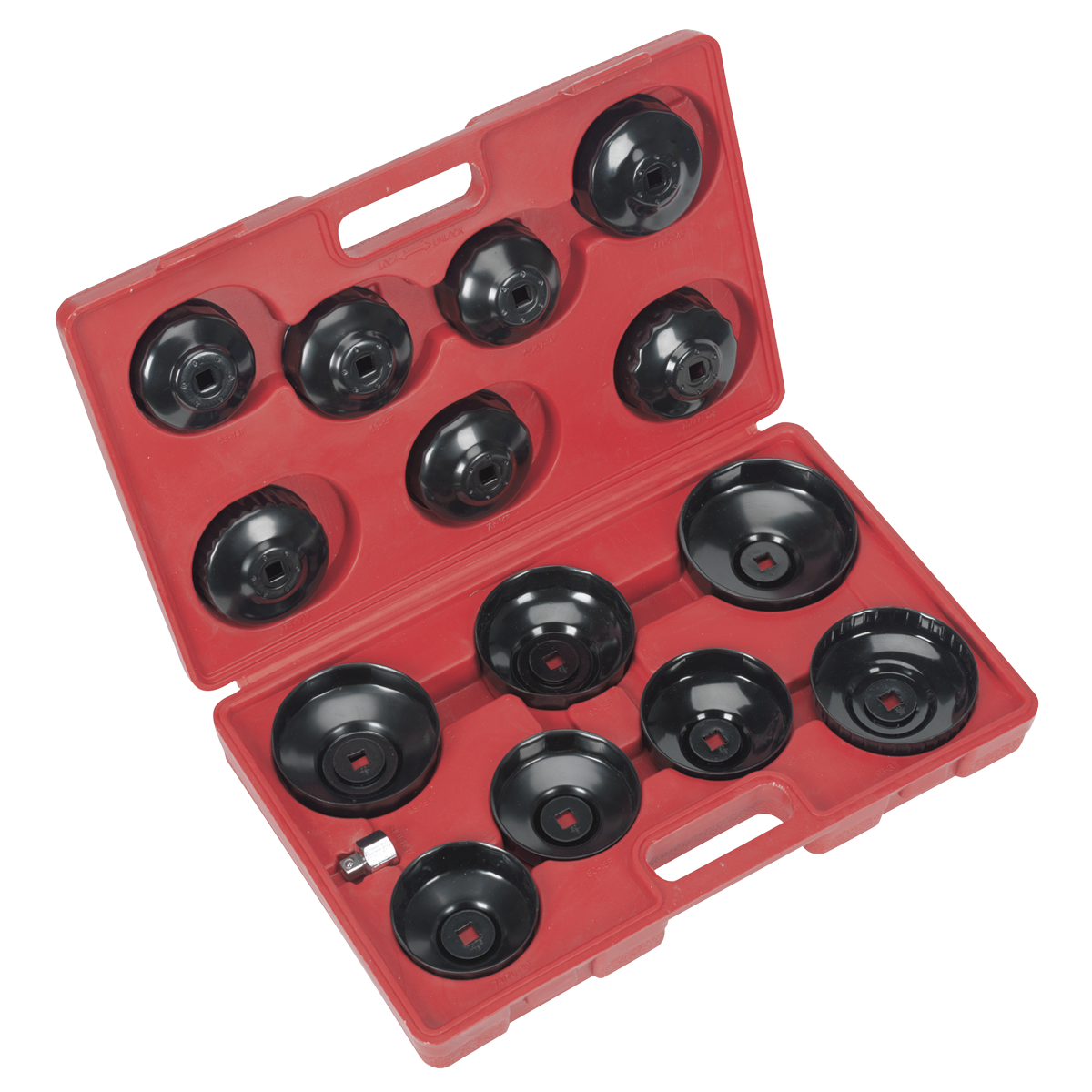 Oil Filter Cap Wrench Set 15pc