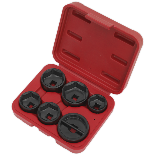 Oil Filter Cap Wrench Set 6pc