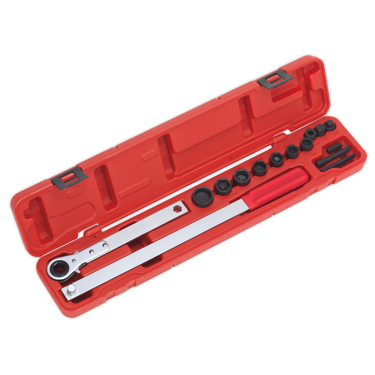 Ratchet Action Auxiliary Belt Tension Tool Kit