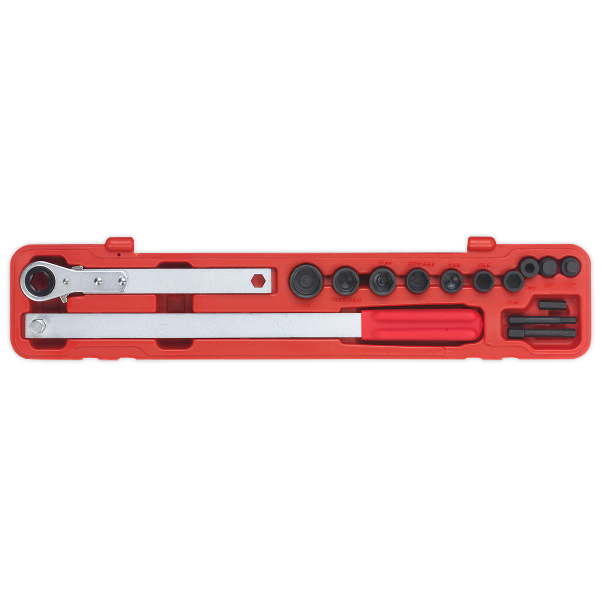 Ratchet Action Auxiliary Belt Tension Tool Kit