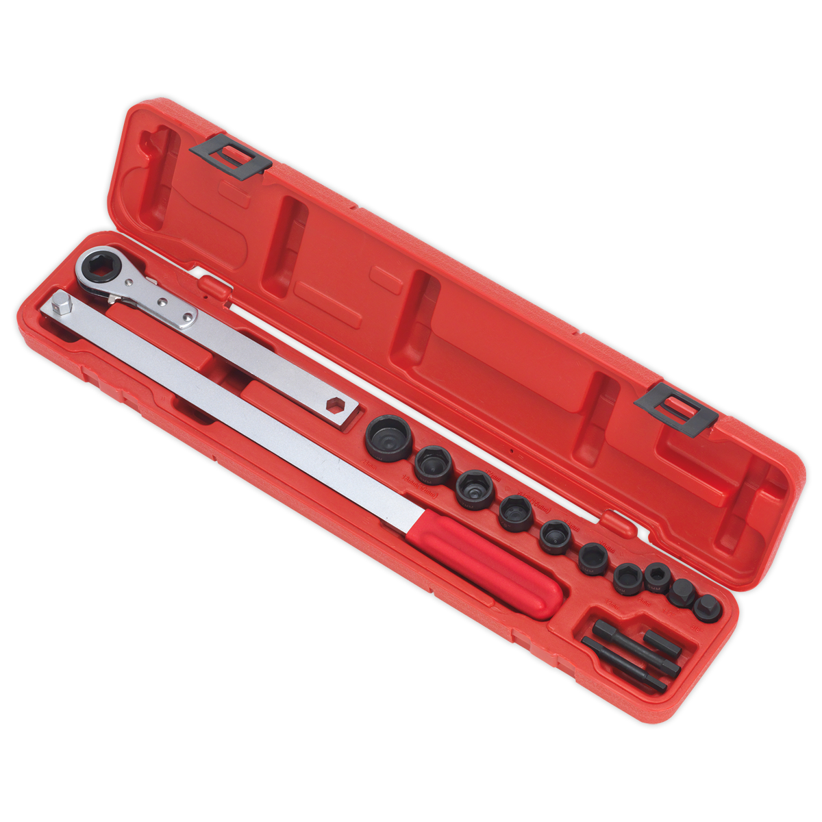 Ratchet Action Auxiliary Belt Tension Tool Kit