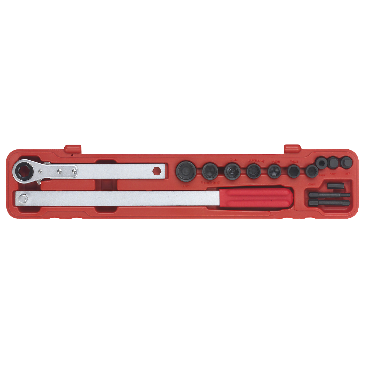 Ratchet Action Auxiliary Belt Tension Tool Kit