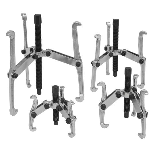 Triple Leg Gear Reversible Puller Set 4pc