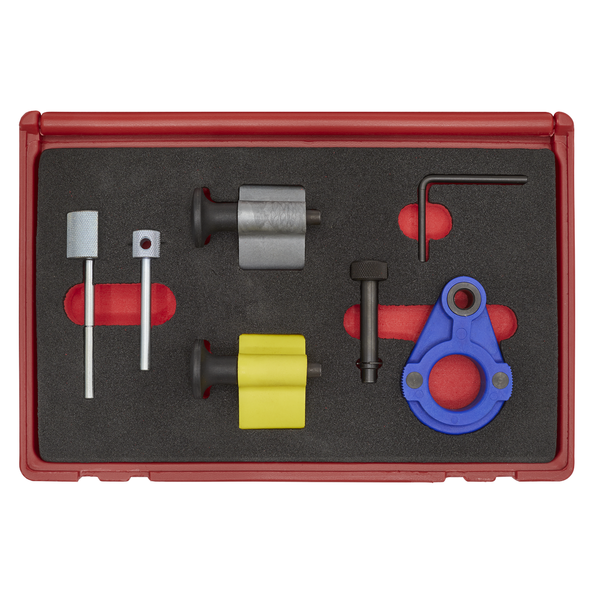 Diesel Engine Timing Tool Kit 1.2D/1.4D/1.6D/2.0D - for VAG, Ford & Mitsubishi - Belt Drive