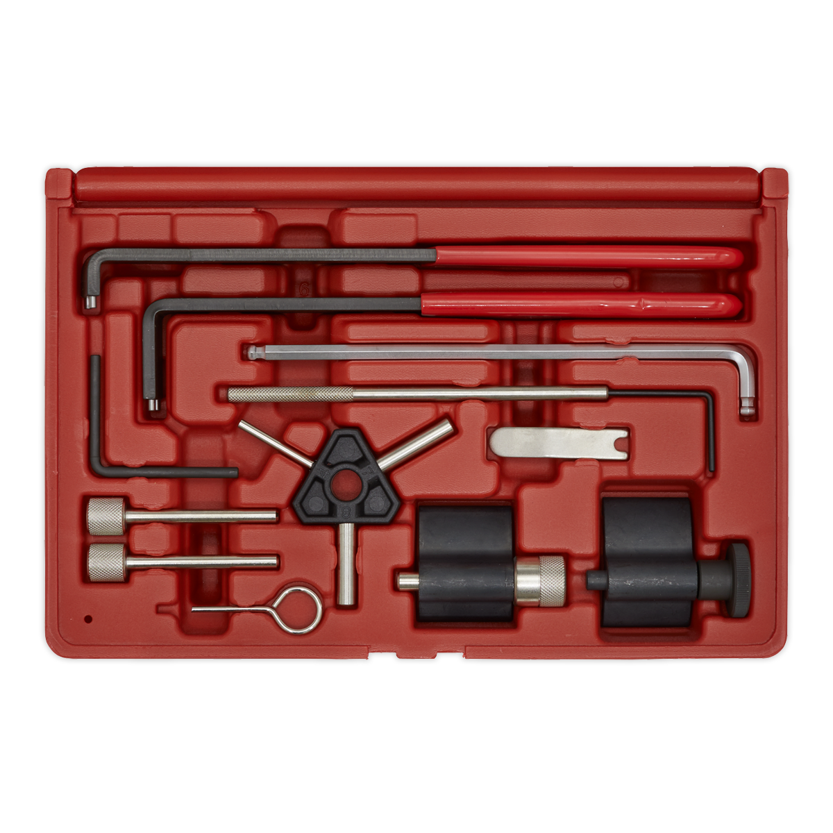 Diesel Engine Timing Tool Kit - for VAG, Dodge, Ford, Mitsubishi - 1.2D/1.4D/1.6D/1.9D/2.0D -Belt