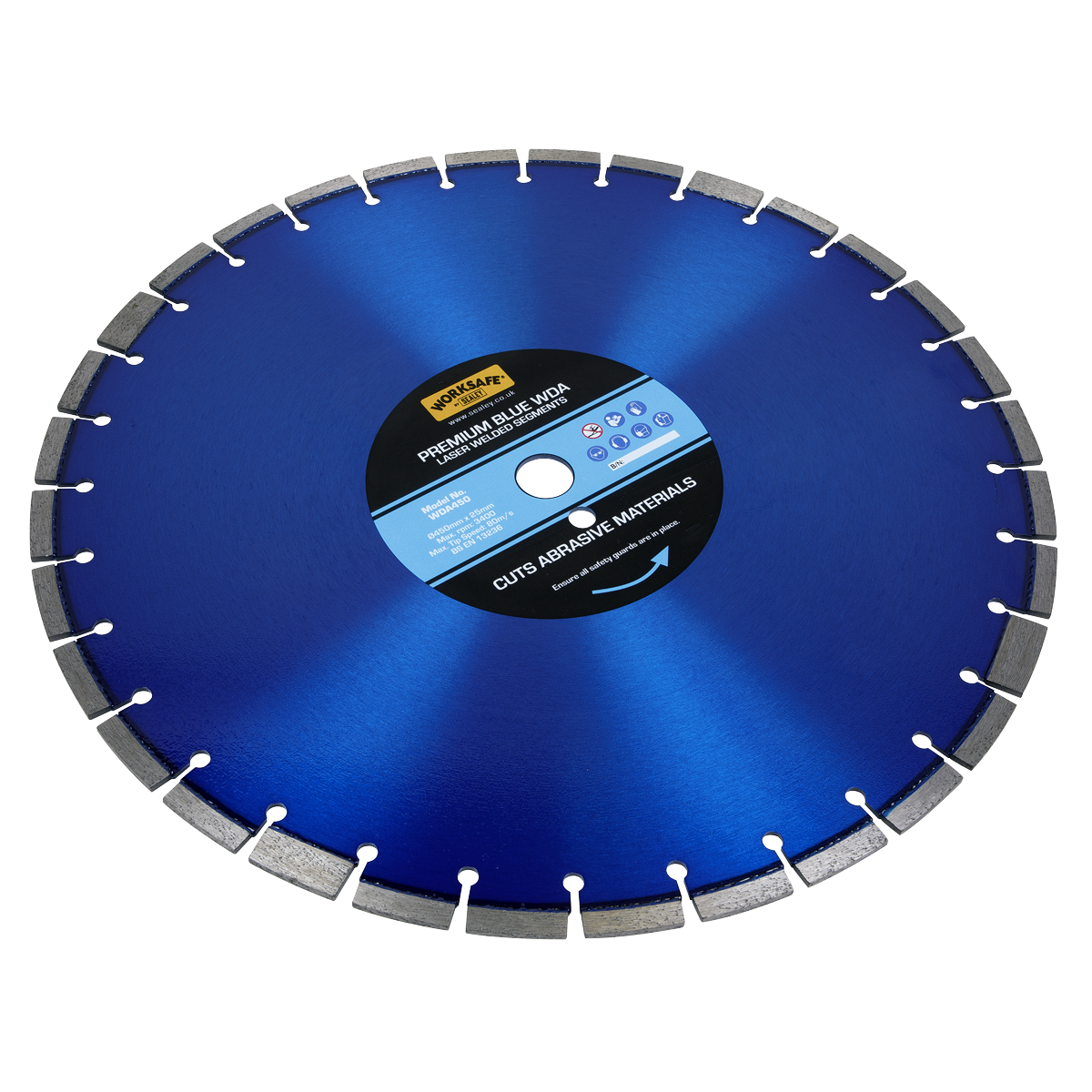 Premium Blue WDA Diamond Blade Ø450 x 25mm