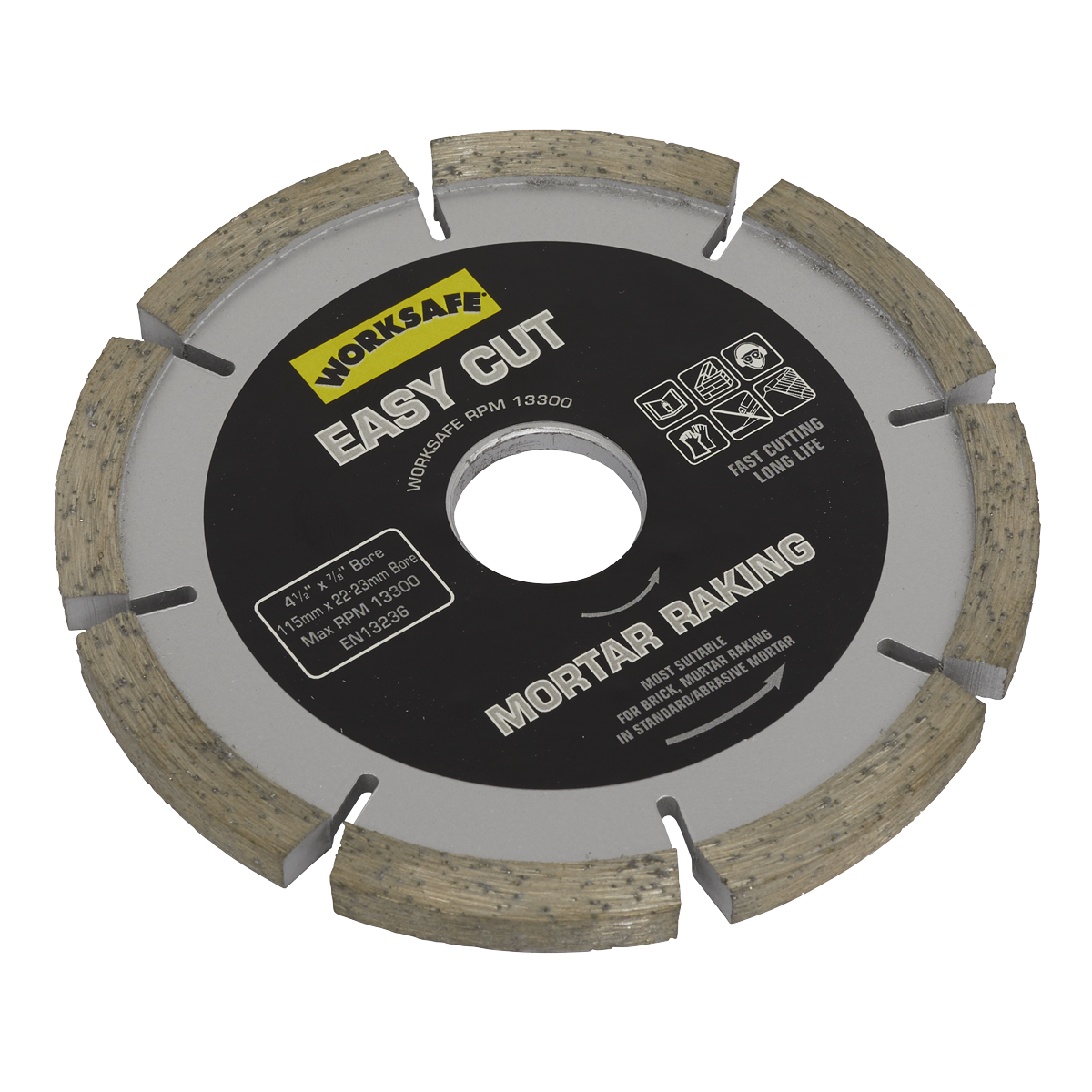 Easy Cut Diamond Blade Ø115 x Ø22mm - Mortar Raker