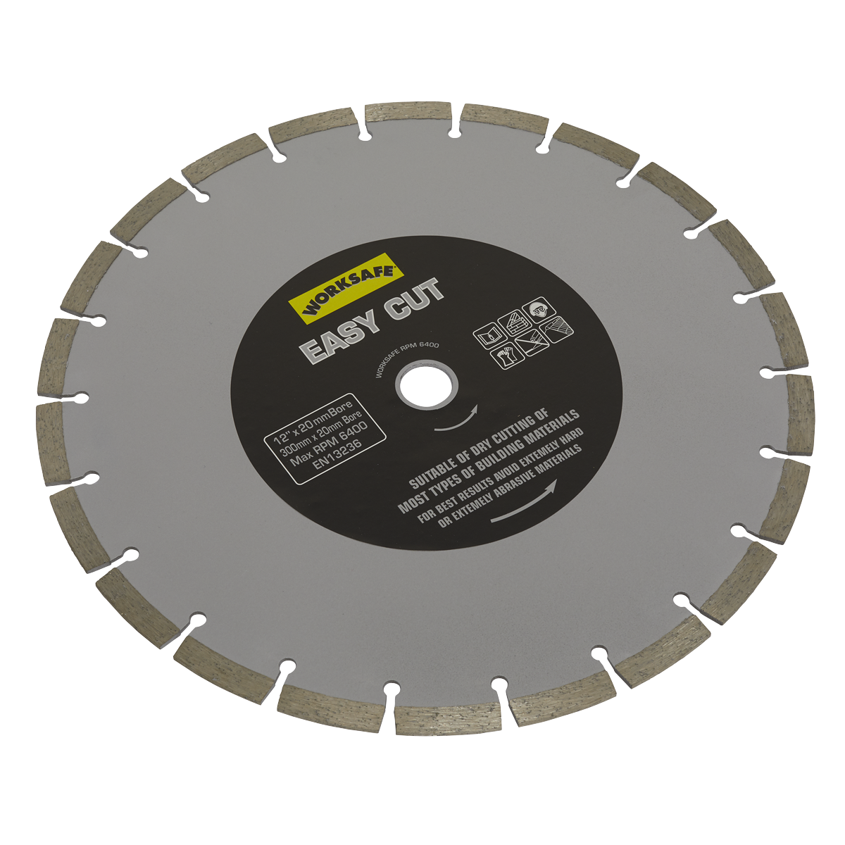 Silver Easy Cut Diamond Blade Ø300 x 20mm