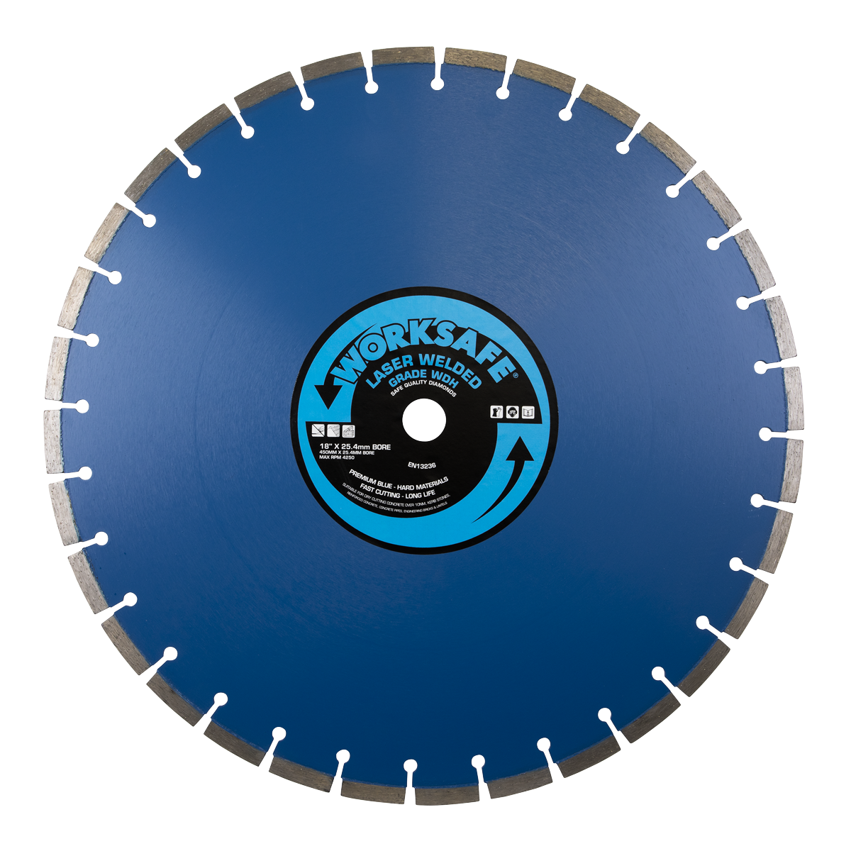 Premium Blue WDH Diamond Blade Ø450 x 25mm