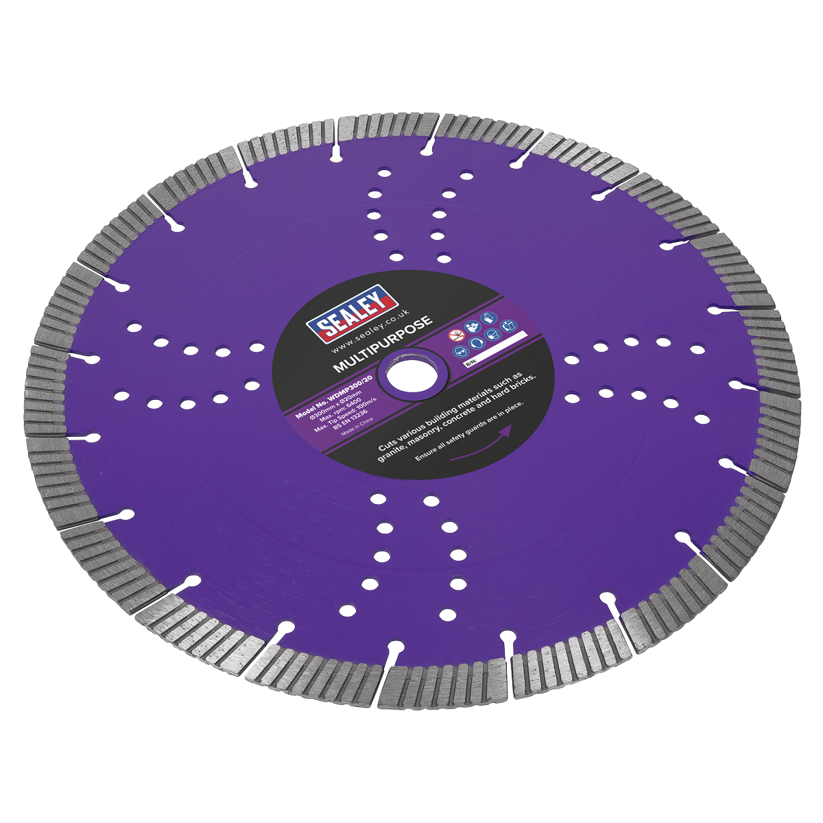 Cutting Disc Multipurpose Dry/Wet Use Ø300mm