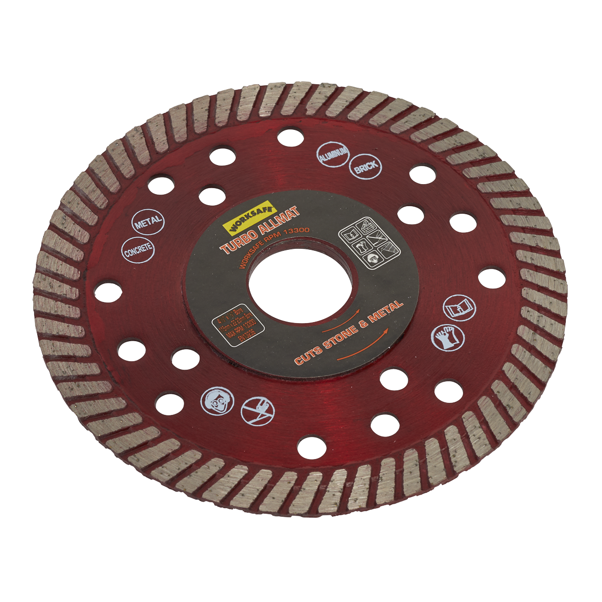 Turbo Allmat Diamond Blade Ø115 x Ø22mm