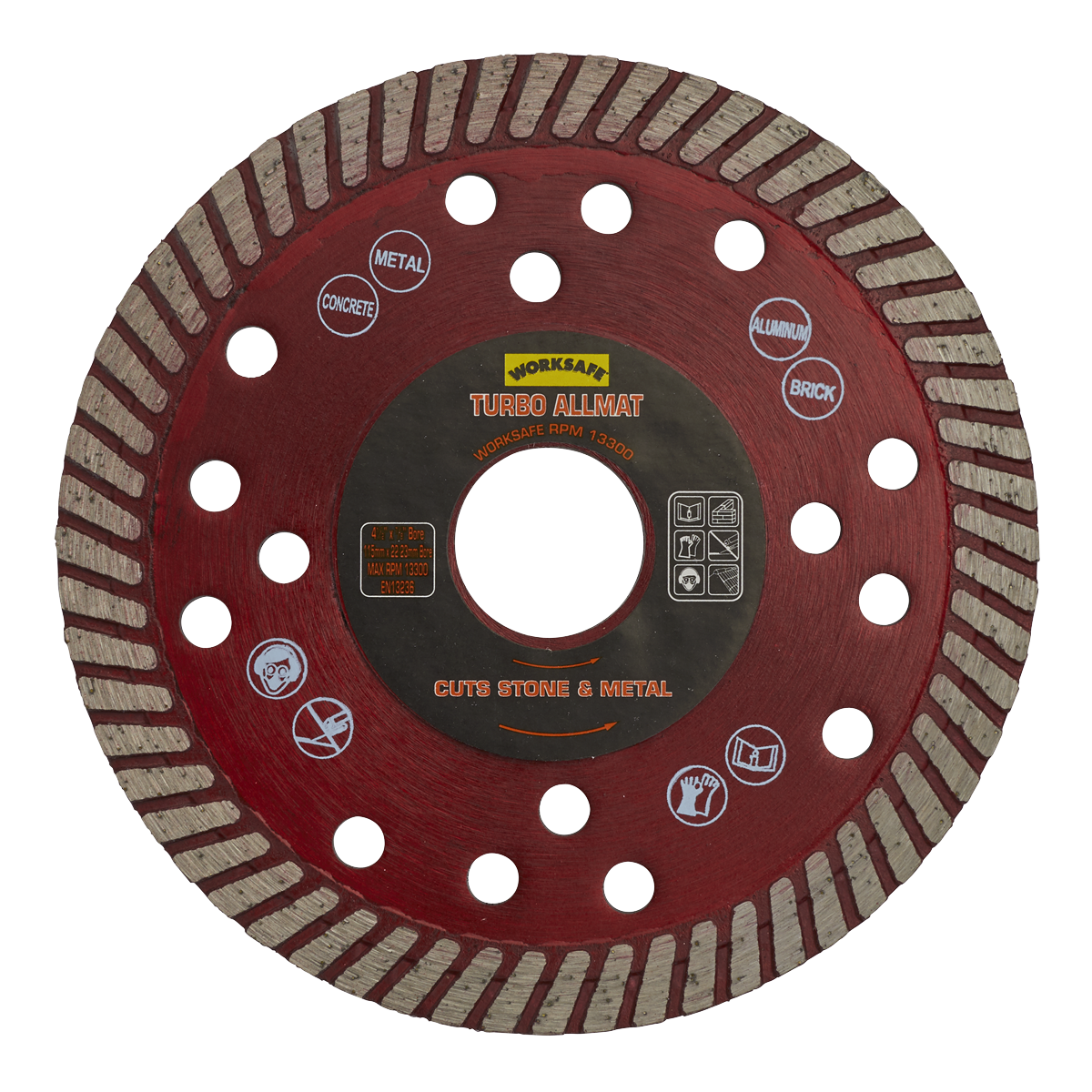 Turbo Allmat Diamond Blade Ø115 x Ø22mm