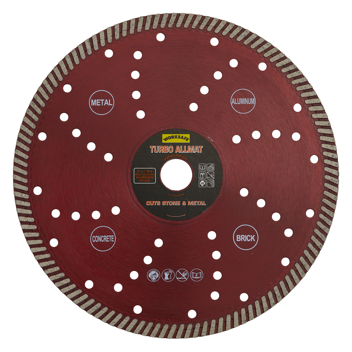 Turbo Allmat Diamond Blade Ø230 x Ø22mm