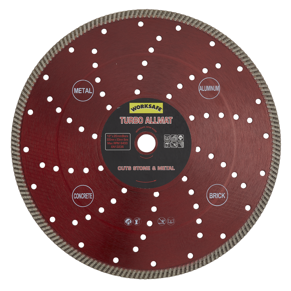 Turbo Allmat Diamond Blade Ø300 x Ø20mm