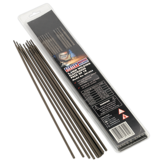 Welding Electrode Ø2.5 x 300mm Pack of 10