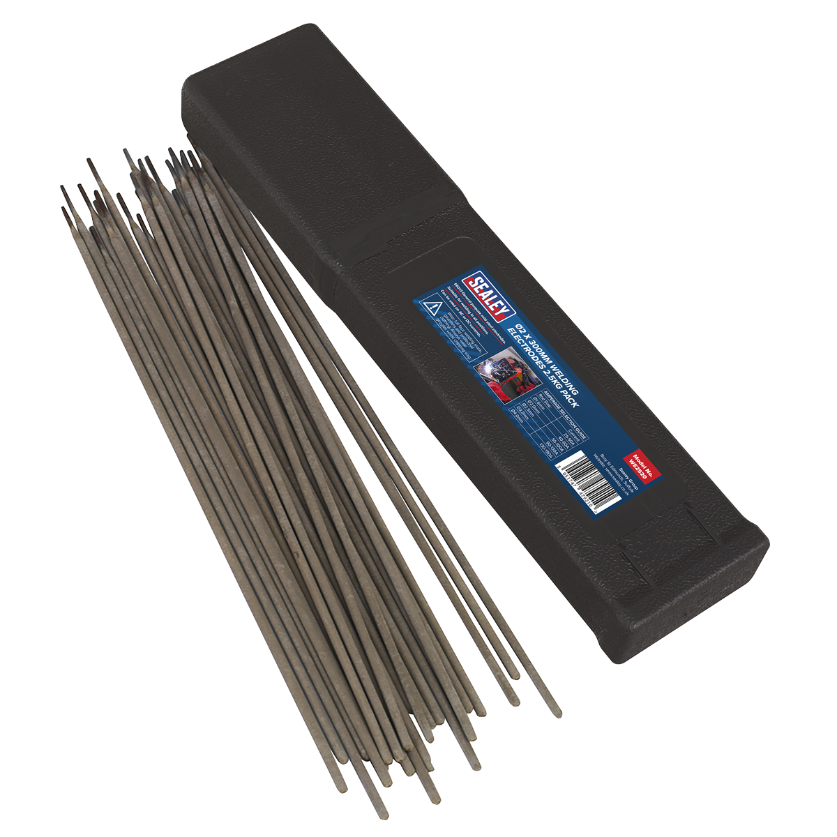 Welding Electrodes Ø2 x 300mm 2.5kg Pack