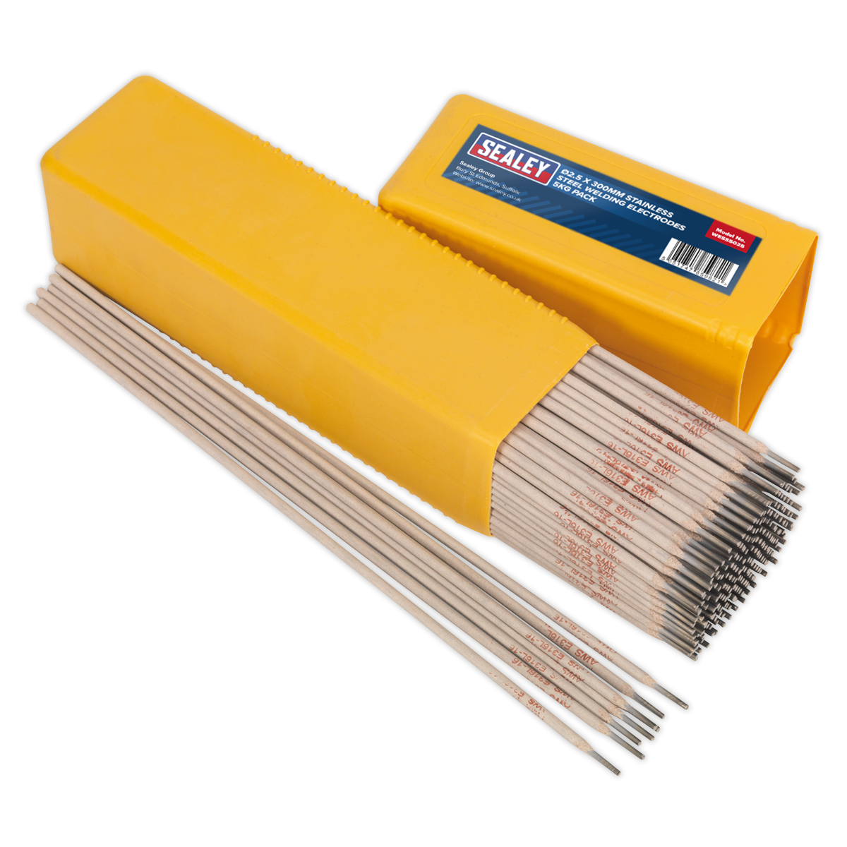 Welding Electrodes Stainless Steel Ø2.5 x 300mm 5kg Pack