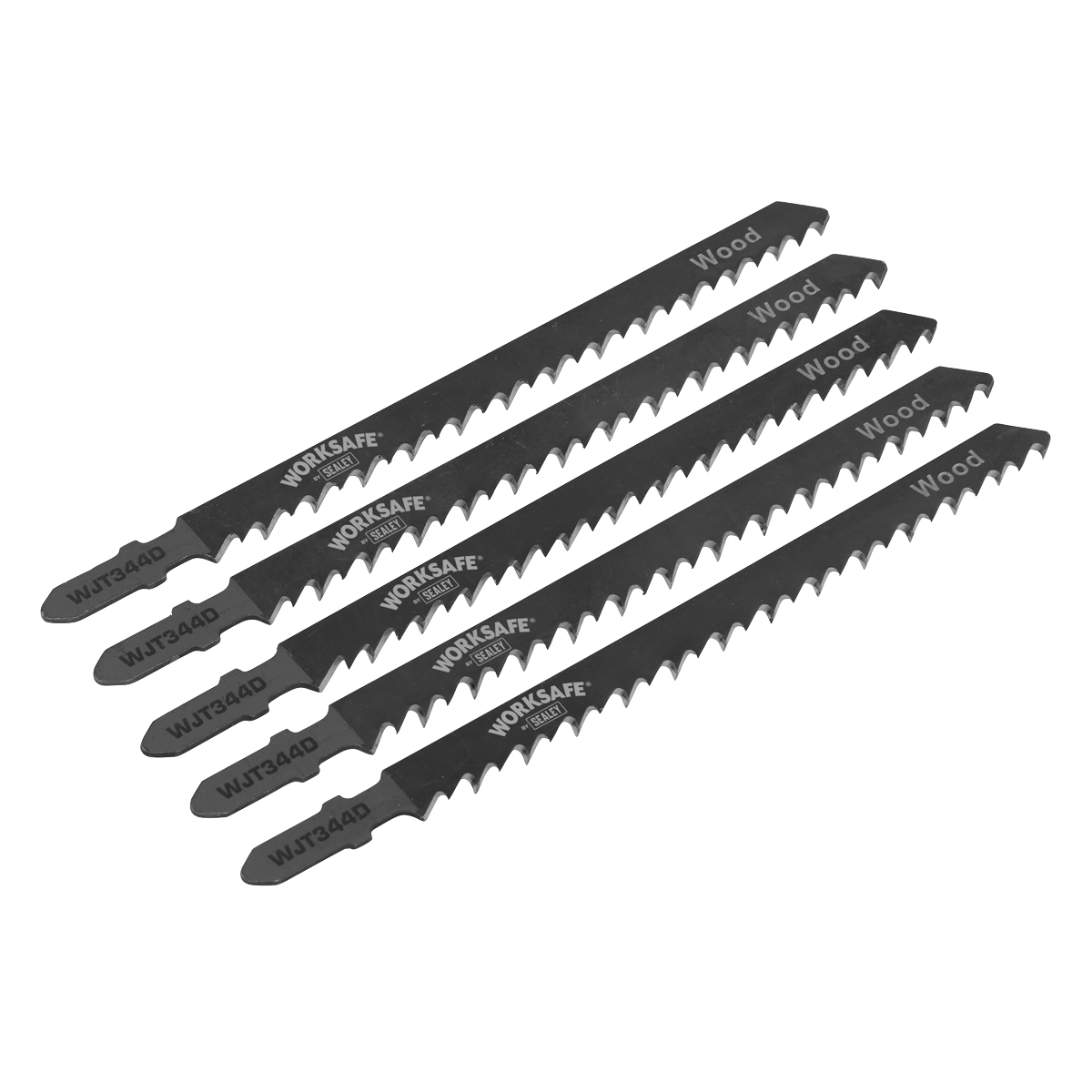 Jigsaw Blade Wood 105mm 6tpi - Pack of 5